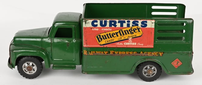 BUDDY L PRESSED STEEL REA CURTISS CANDY TRUCK