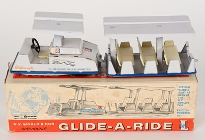 JAPAN TIN FRICTION NY WORLDS FAIR GILDE A RIDE