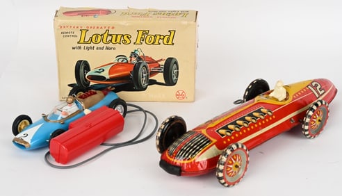 2- MARX RACE CARS