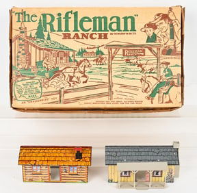 MARX #3998 SERIES 1000 THE RIFLEMAN RANCH PLAYSET
