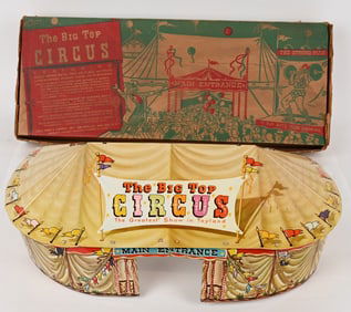 MARX #4310 BIG TOP CIRCUS PLAY SET w/ BOX