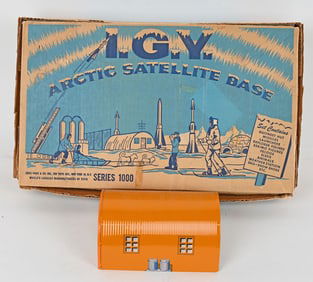 MARX #4800 I.G.Y. ARTRIC SATELLITE BASE PLAYSET