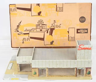 MARX SEARS #5980 SEAR SHOPPING CENTER PLAYSET