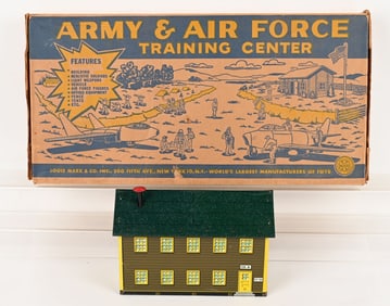MARX ARMY & AIR FORCE TRAINING CENTER PLAYSET
