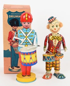 2- TIN WINDUP DRUMMERS