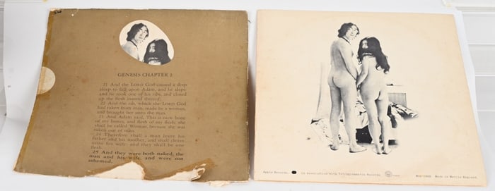 JOHN LENNON & YOKO ONO TWO VIRGINS RECORD