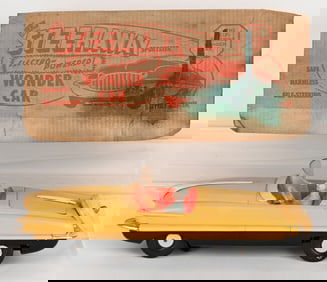 IRWIN BATTERY OP STEERAWAY WONDER CAR w/ BOX