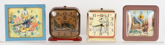 4- ANIMATED ALARM CLOCKS