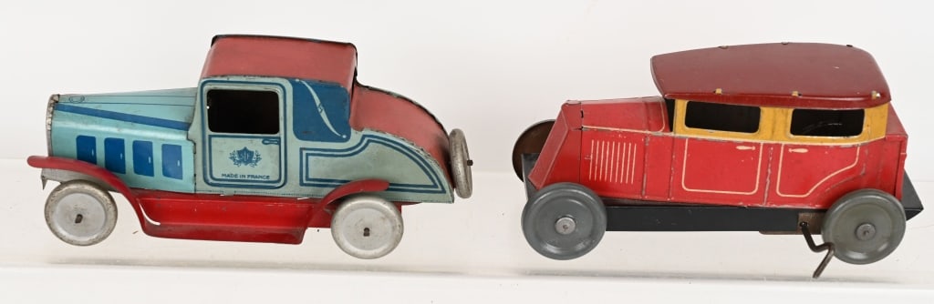 2- FRENCH TIN TOY AUTOS (1 of 10)
