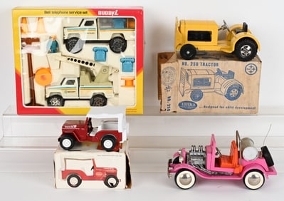 BUDDY L & TONKA TRUCK LOT