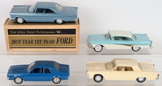 4- VINTAGE PROMP AUTOS, FORD, LINCOLN & AMC