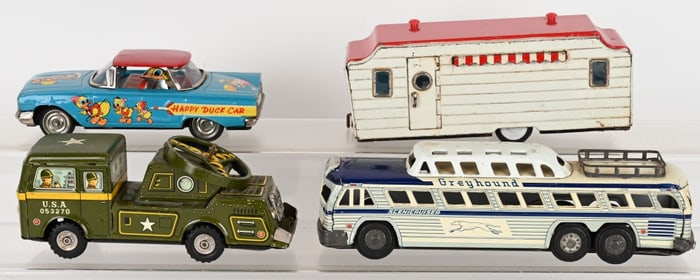 TIN FRICTION TOYS & MORE
