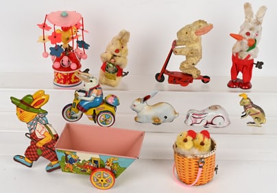 LOT OF EASTER TOYS