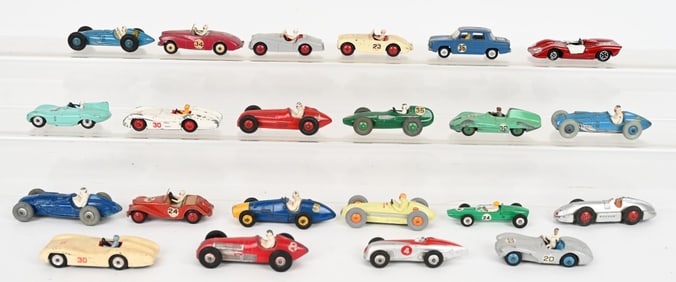 LOT OF DINKY RACE CARS