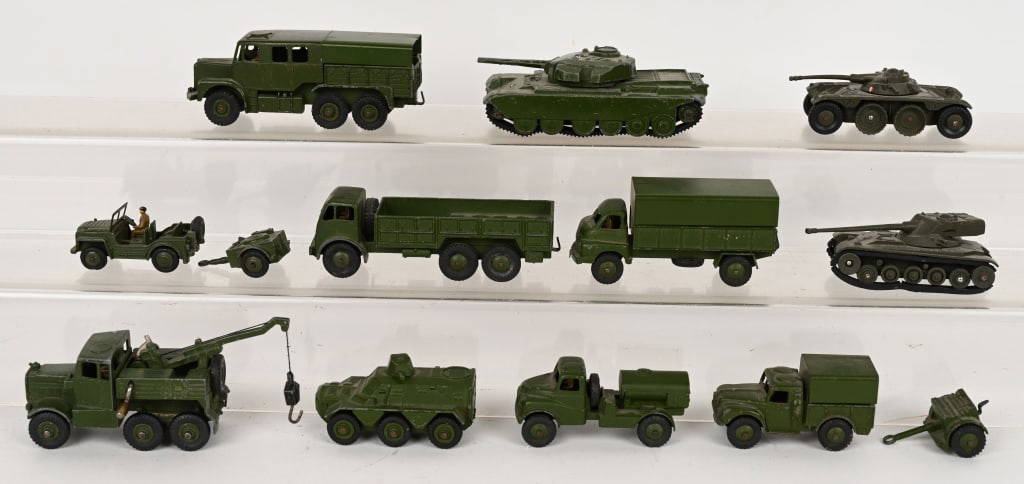Dinky Toy Military And Service Vehicle Collection