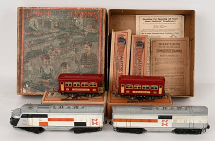 LIONEL O GAUGE TRAIN LOT