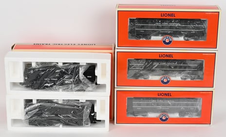 LIONEL 6- 18908 DIESEL LOCOMOTIVE & CARS w/ BOXES