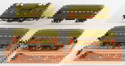 LIONEL PREWAR 254, 610, 610, 612 PASSENGER SET