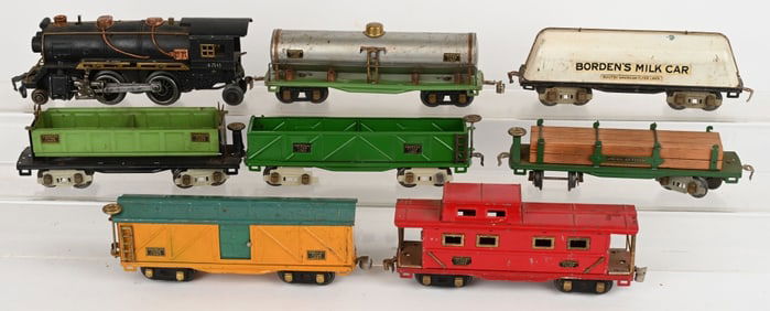 AMERICAN FLYER O GAUGE TRAIN LOT