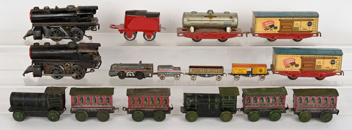 TRAIN LOT, LIONEL, OHIO ART & MORE