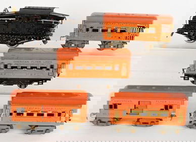AMERICAN FLYER O GAUGE TRAIN SET