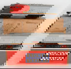 LIONEL SANTA FE DIESEL 2243, & 2243C w/ BOXES