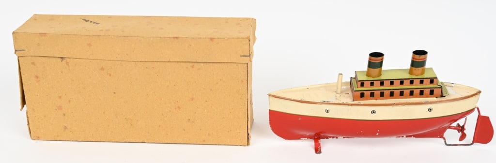 BING TIN WINDUP OCEAN LINER w/ BOX (1 of 9)