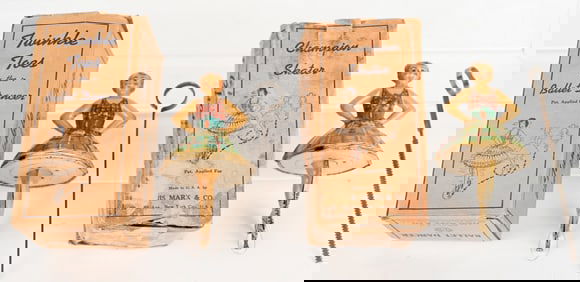 MARX CHAMPION SKATER & TWINKLE TOES w/ BOX