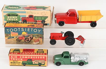 HUBLEY & TOOTSIETOY DIECAST w/ BOXES