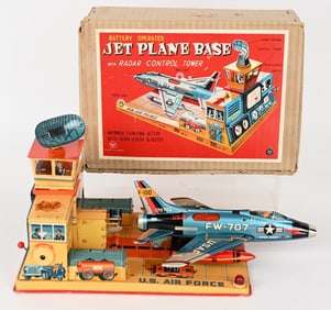 JAPAN JET PLANE BASE w/ BOX