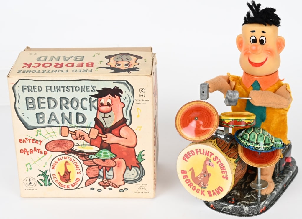 ALPS BATTERY OP FRED FLINTSTONE BEDROCK BAND (1 of 7)