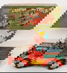 JAPAN BATTERY OP FARM TRUCK w/ BOX