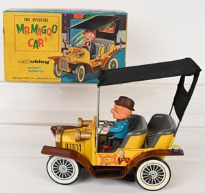 HUBLEY BATTERY OP MR MAGOO CAR w/ BOX