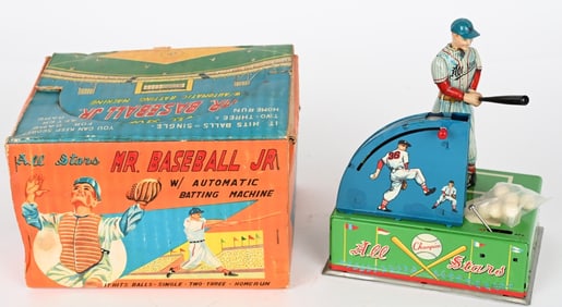 JAPAN BATTERY OP MR BASEBALL JR w/ BOX