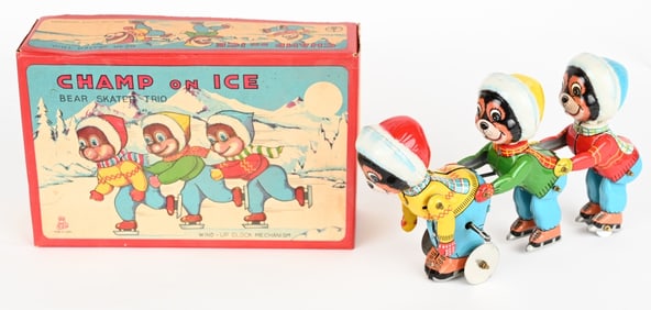 TPS TIN WINDUP CHAMPS ON ICE w/ BOX