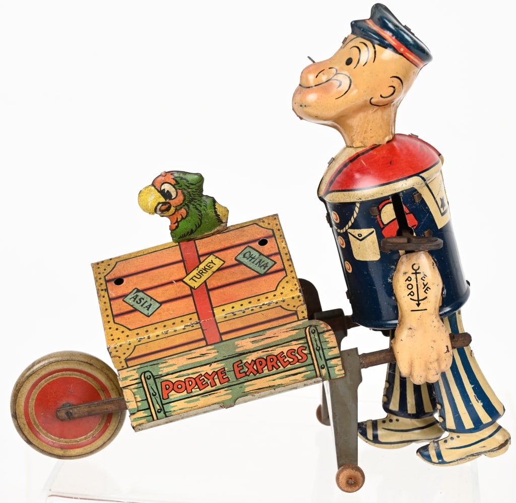 MARX TIN WINDUP POPEYE EXPRESS (1 of 4)