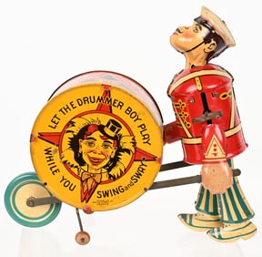 MARX TIN WINDUP DRUMMER BOY