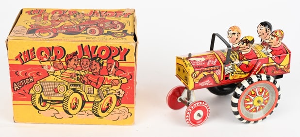 MARX TIN WINDUP OLD JALOPY w/ BOX