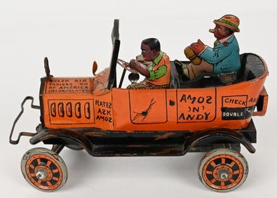 MARX WINDUP AMOS & ANDY FRESH AIR TAXI