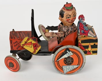 MARX TIN WINDUP WHOOPIE CAR