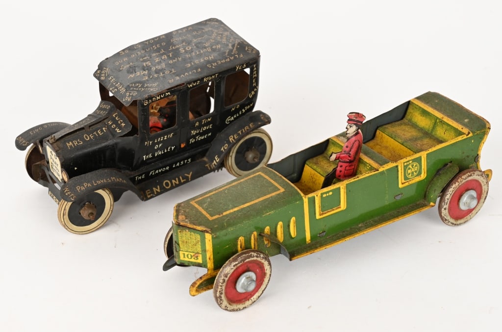 2- EARLY MARX TIN WINDUP AUTOS (1 of 5)