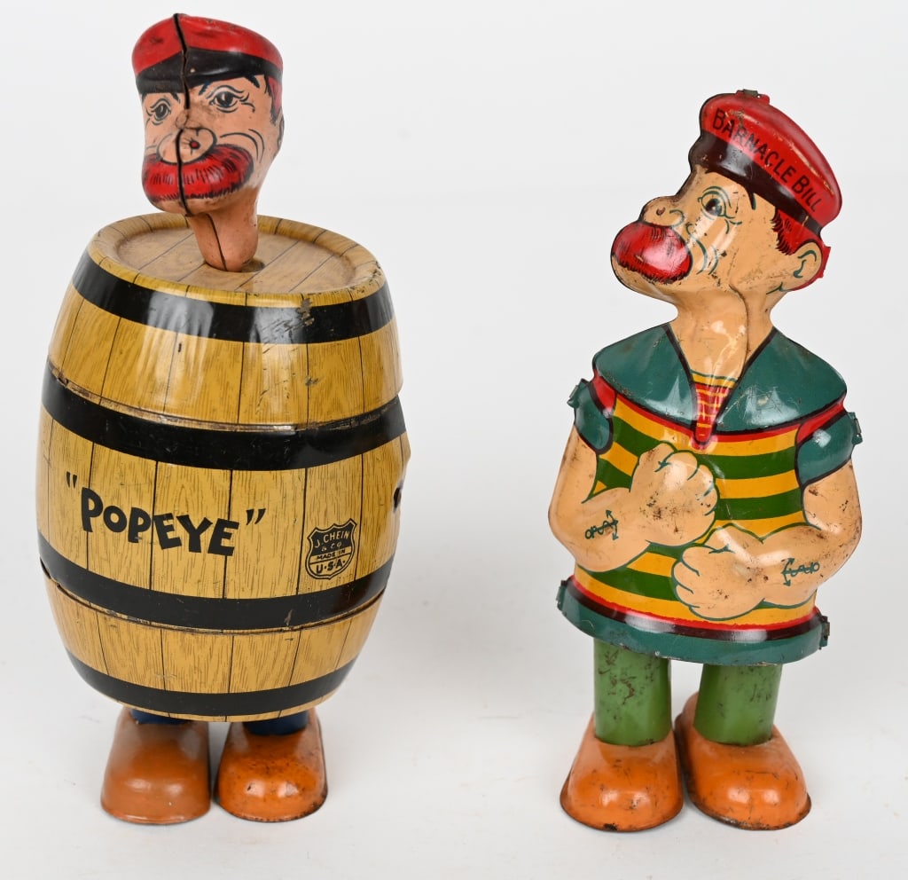 2- CHEIN TIN WINDUP BARNACLE BILL TOYS (1 of 5)