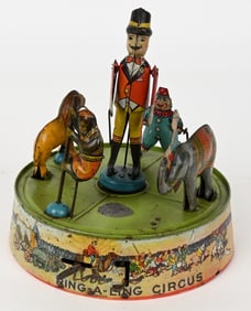 MARX TIN WINDUP RING A LING CIRCUS