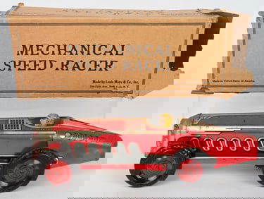 MARX WINDUP SPEED RACER w/ BOX