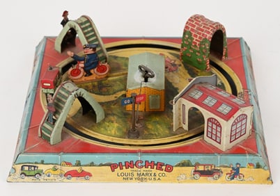 MARX TIN WINDUP PINCHED