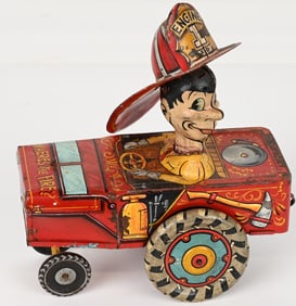 MARX "WHERE'S THE FIRE" PROTOTYPE CRAZY CAR