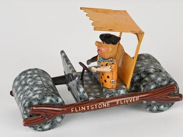MARX TIN FRICTION FLINTSTONE FLIVVER