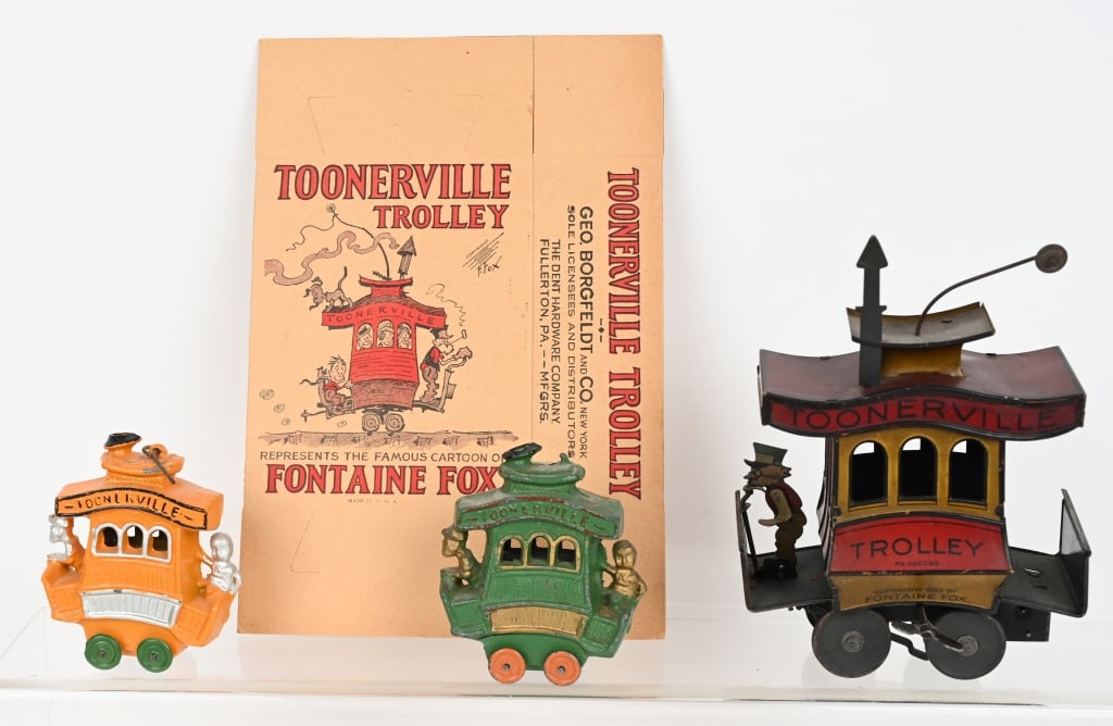 ANTIQUE TOONERVILLE TROLLEY LOT (1 of 5)