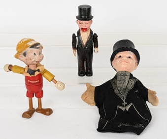 VINTAGE CHARACTER TOY LOT