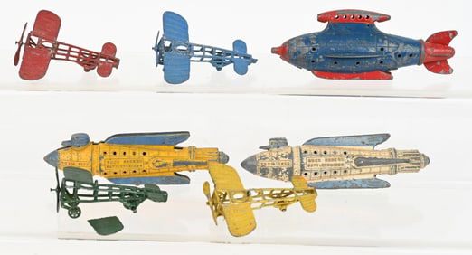 TOOTSIE TOY BUCK ROGERS ROCKETS & AIRPLANES